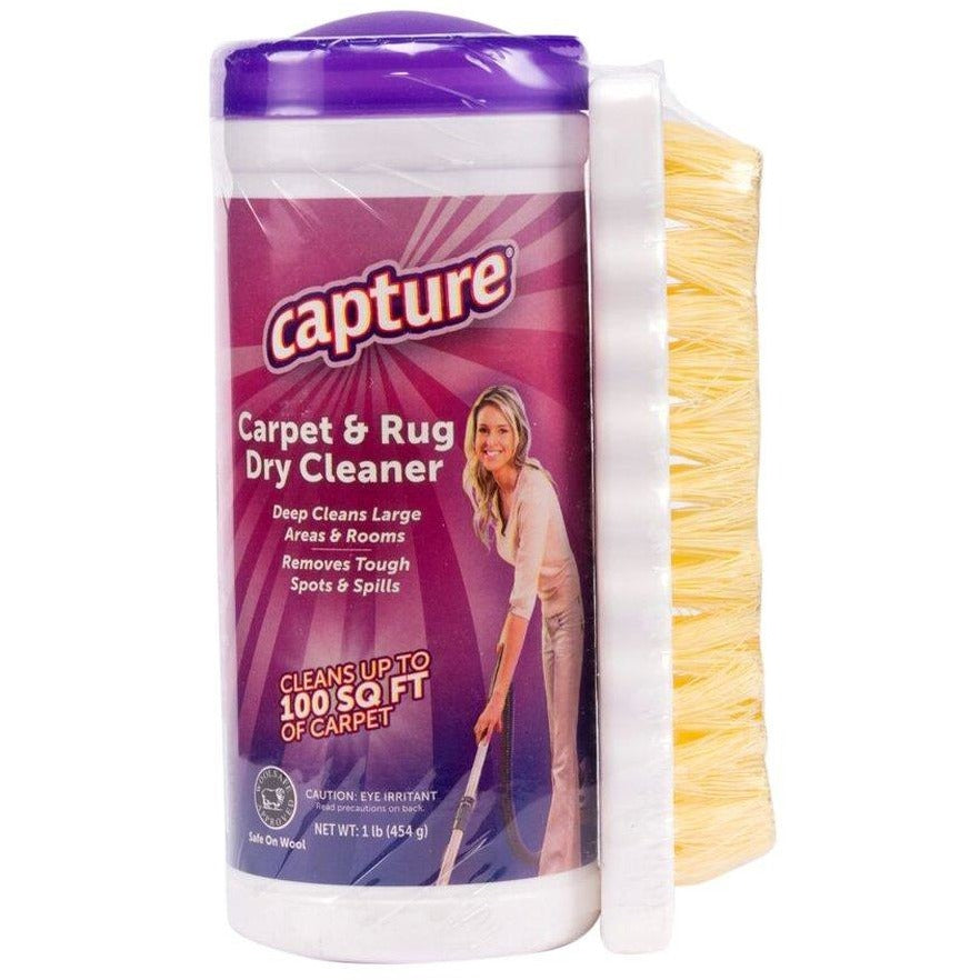 Capture Carpet Dry Cleaner Powder and Brush