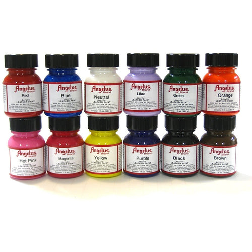 Angelus Acrylic Vinyl Sneaker 12 Colors Kit