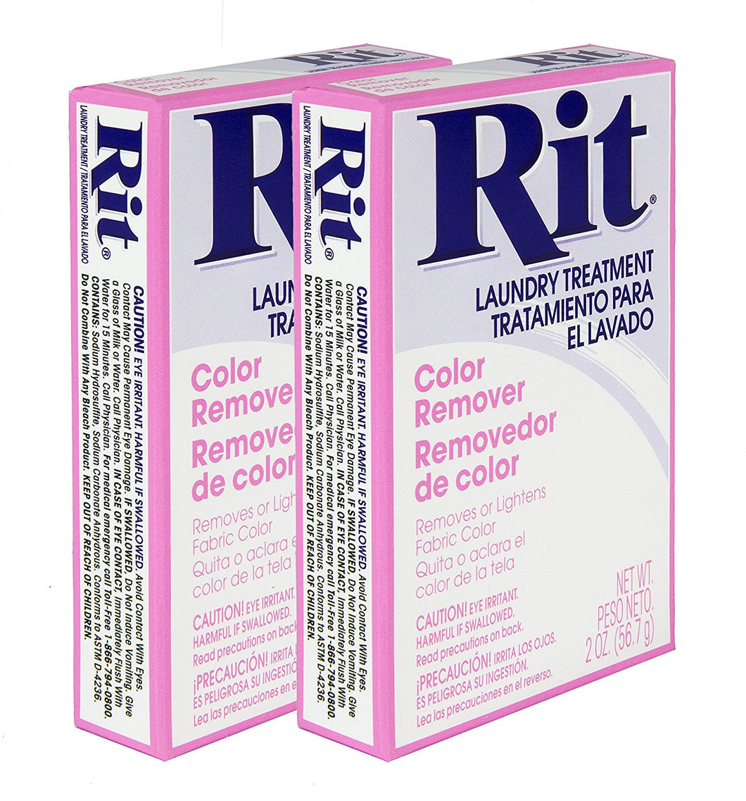 Rit Dye Laundry Treatment Color Remover - 2PK