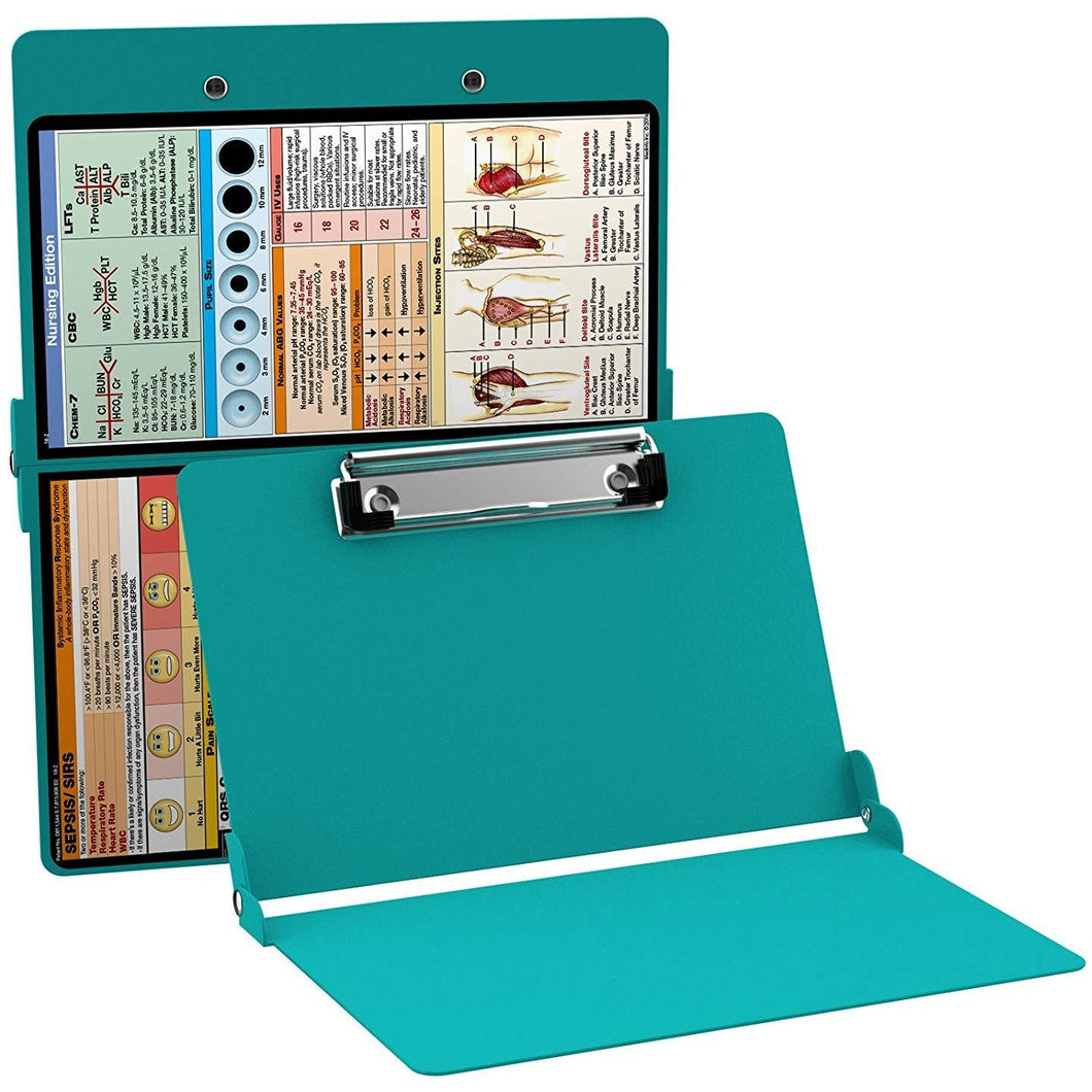 WhiteCoat Clipboard - TEAL - Nursing Edition