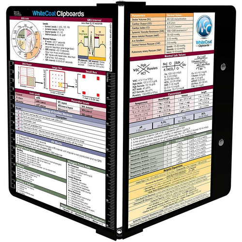 WhiteCoat Clipboard - BLACK - Medical Edition