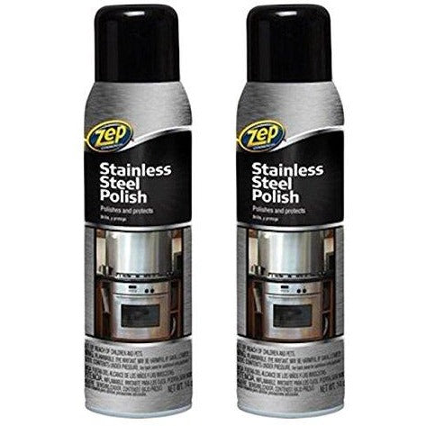 Zep Commercial Stainless Steel Cleaner 2-Pack